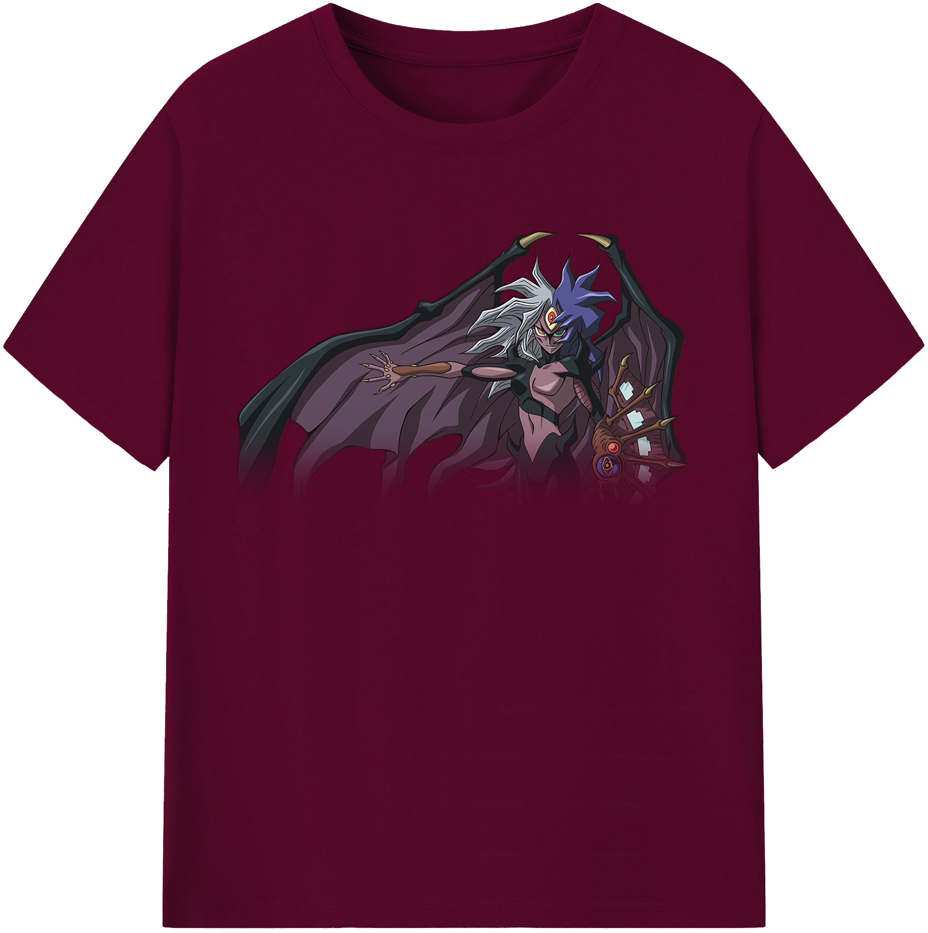 （画像用） 遊☆戯☆王 Yu-Gi-Oh! レディースカジュアルプリントTシャツ（綿100％）
